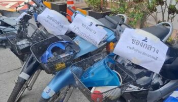 Полиция арестовала банду угонщиков мотоциклов в Самут-Пракане