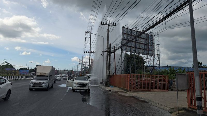 Пхукет отметил День Земли большой аварией на водопроводе