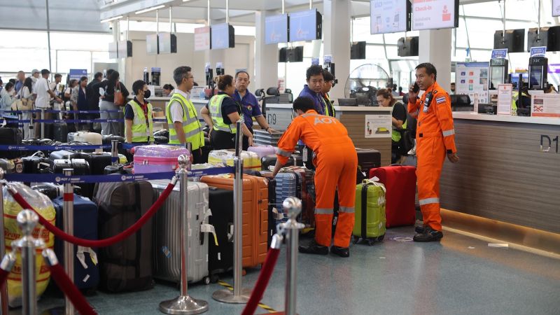 Сбой в обработке багажа произошел в аэропорту Пхукета