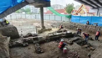 Старые кости на месте станции метро намекают на древние казни