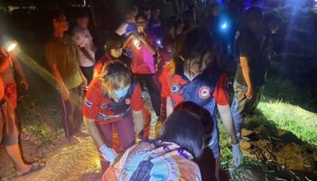 Таинственный скелет, найденный в пруду Чайяпхум, был одет в желтую спортивную рубашку