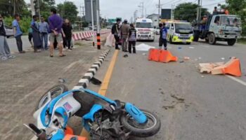 Тайская мать и двое детей погибли из-за пьяного водителя в Таке