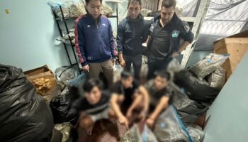 Тайская полиция арестовывает иностранцев с незаконным оборотом каннабиса и кетамина