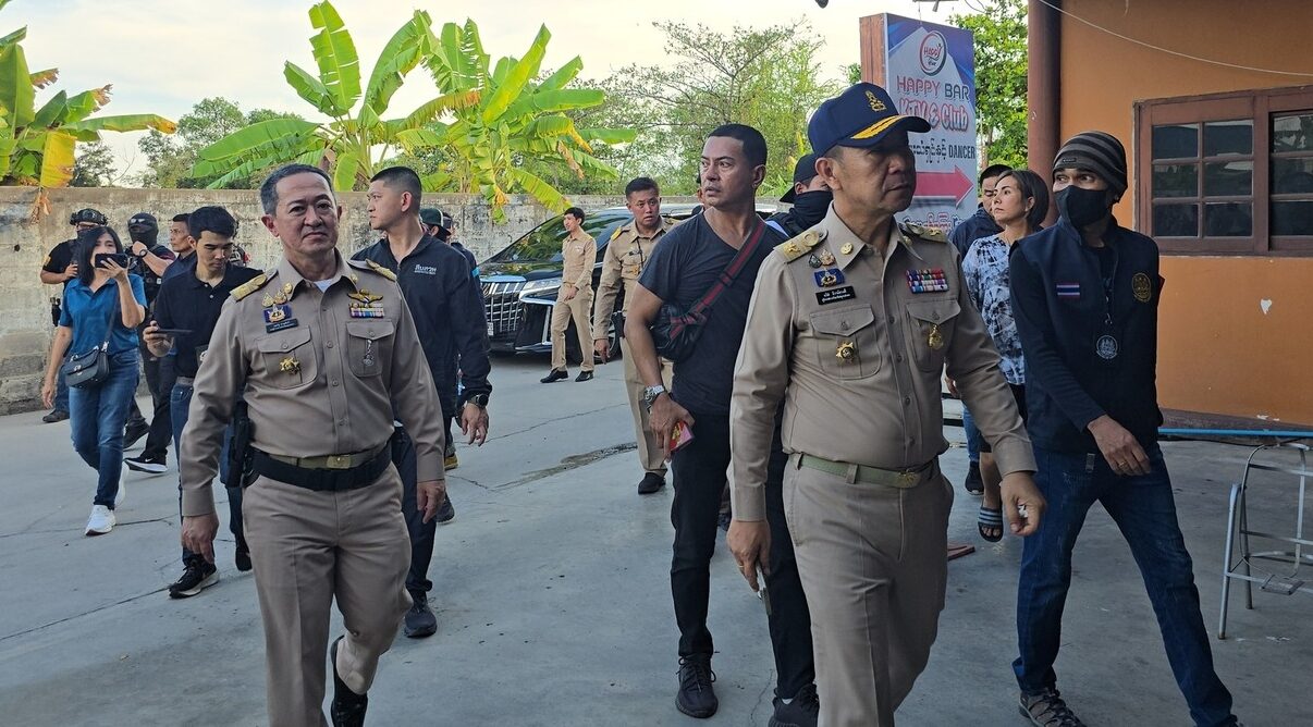 Тайская полиция закрыла незаконный комплекс, управляемый Мьянмой, в Самут-Сакхоне