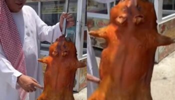 Тайский влиятельный человек извинился за то, что надел исламскую одежду для рекламы свинины