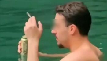 Туристы курят и пьют в национальном парке, туроператор оштрафован