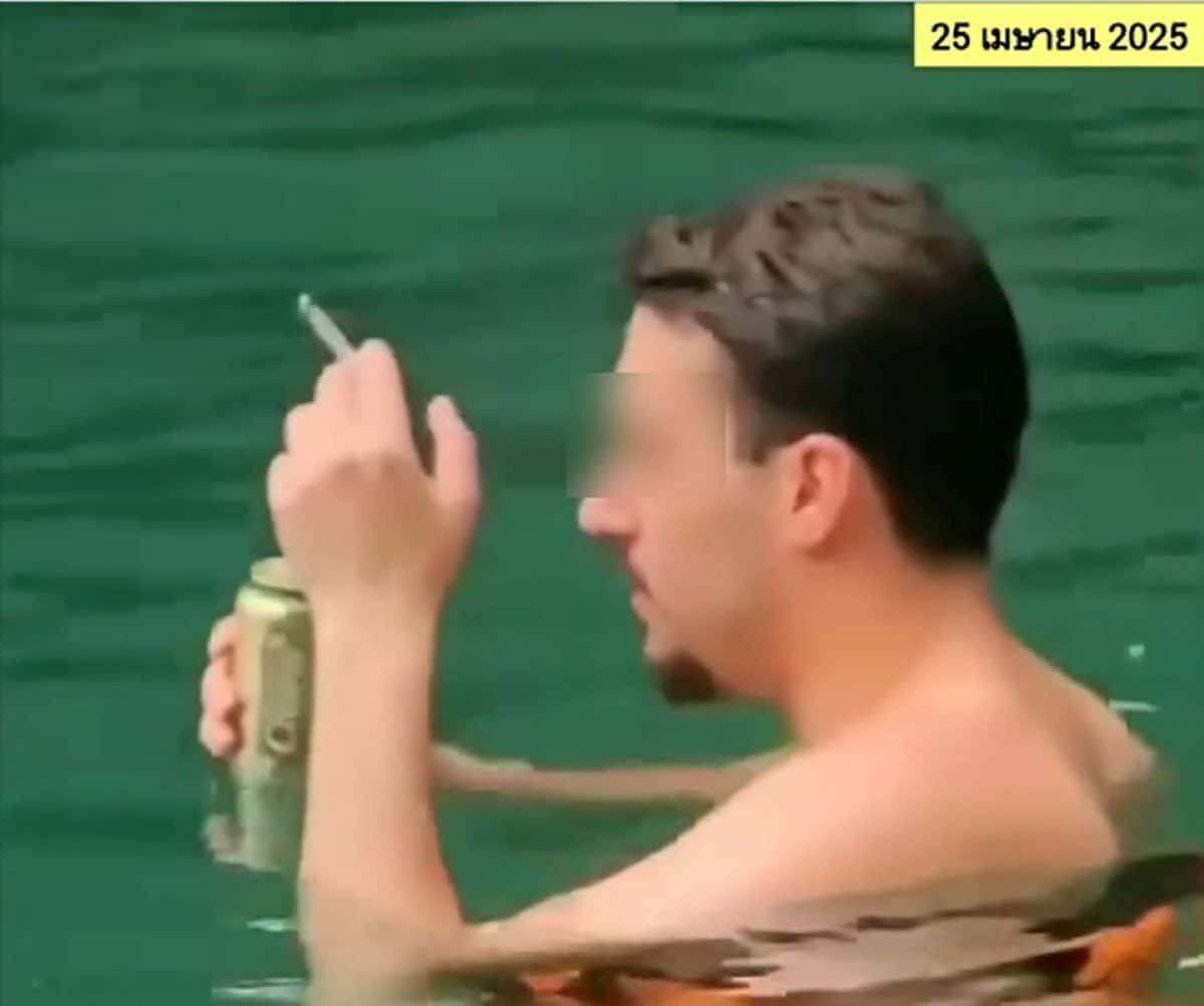 Туристы курят и пьют в национальном парке, туроператор оштрафован