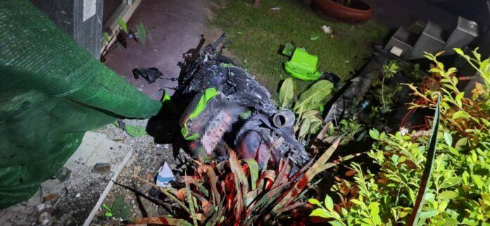 Увеселительная поездка китайского туриста закончилась ужасной аварией на улице Паттайи