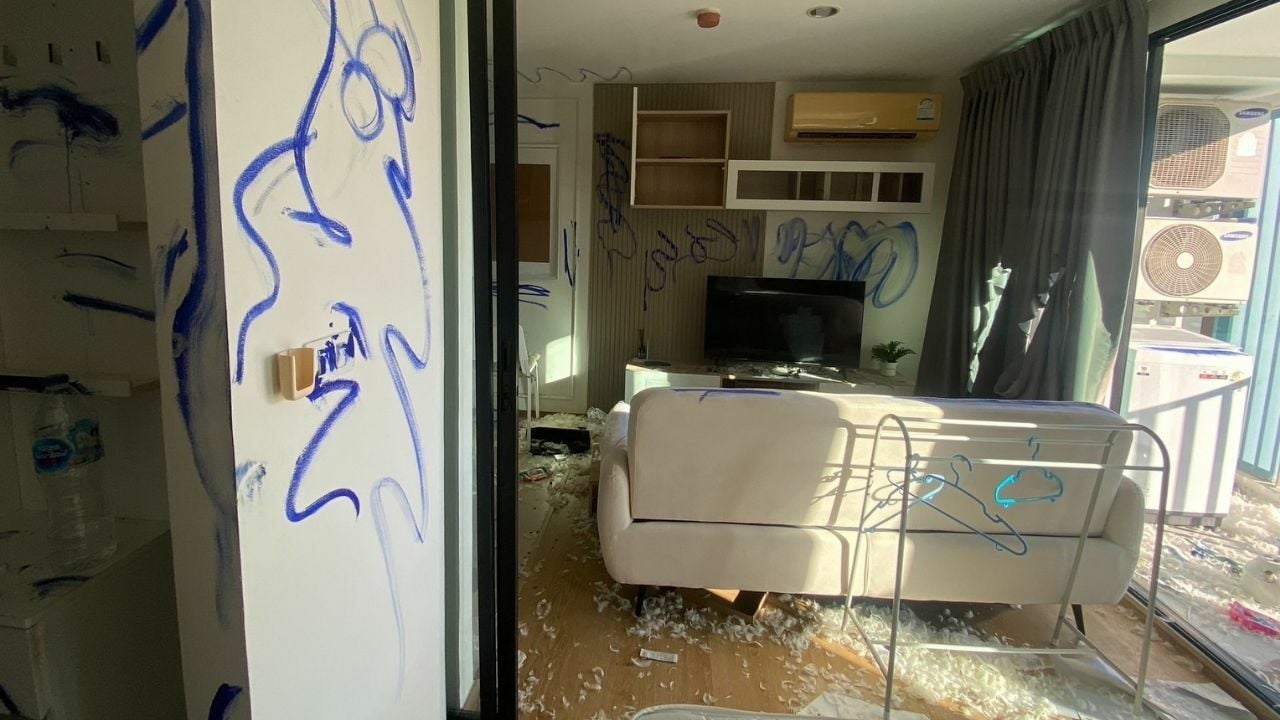 Украинка исчезла после того, как разгромила кондоминиум на Пхукете