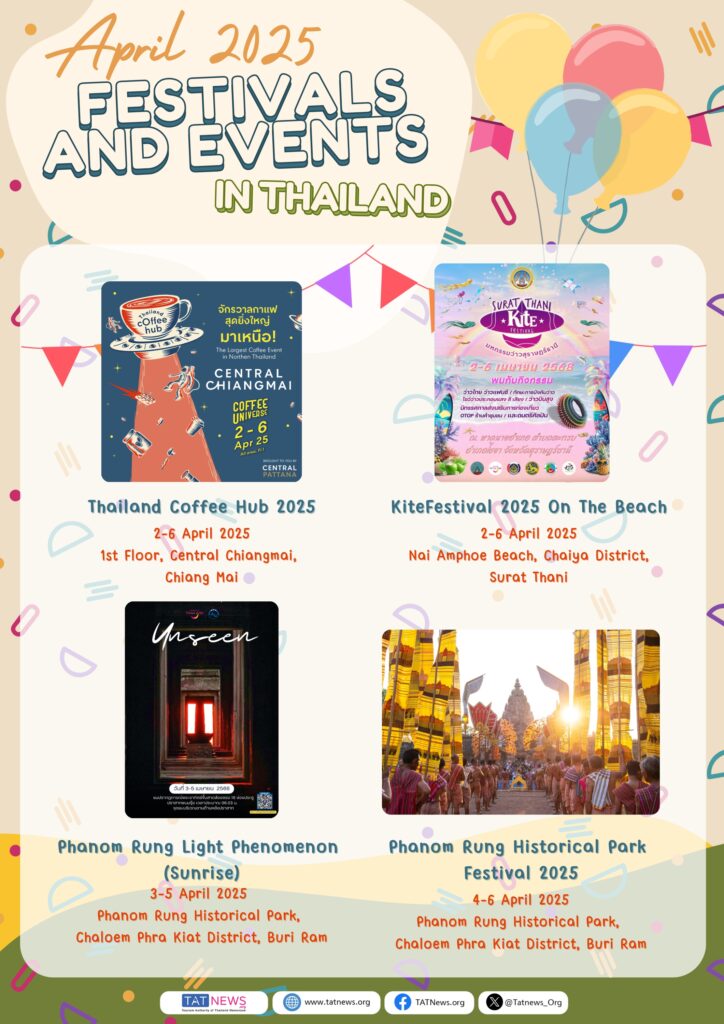 Фестивали в Таиланде в апреле 2025 года: Сонгкран и за его пределами
