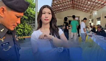 Хитрый призыв: Потрясающая трансгендерная женщина присоединяется к тайскому военному призыву