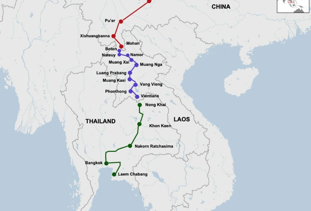 SRT продлевает тайско-китайский железнодорожный проект на 201 день