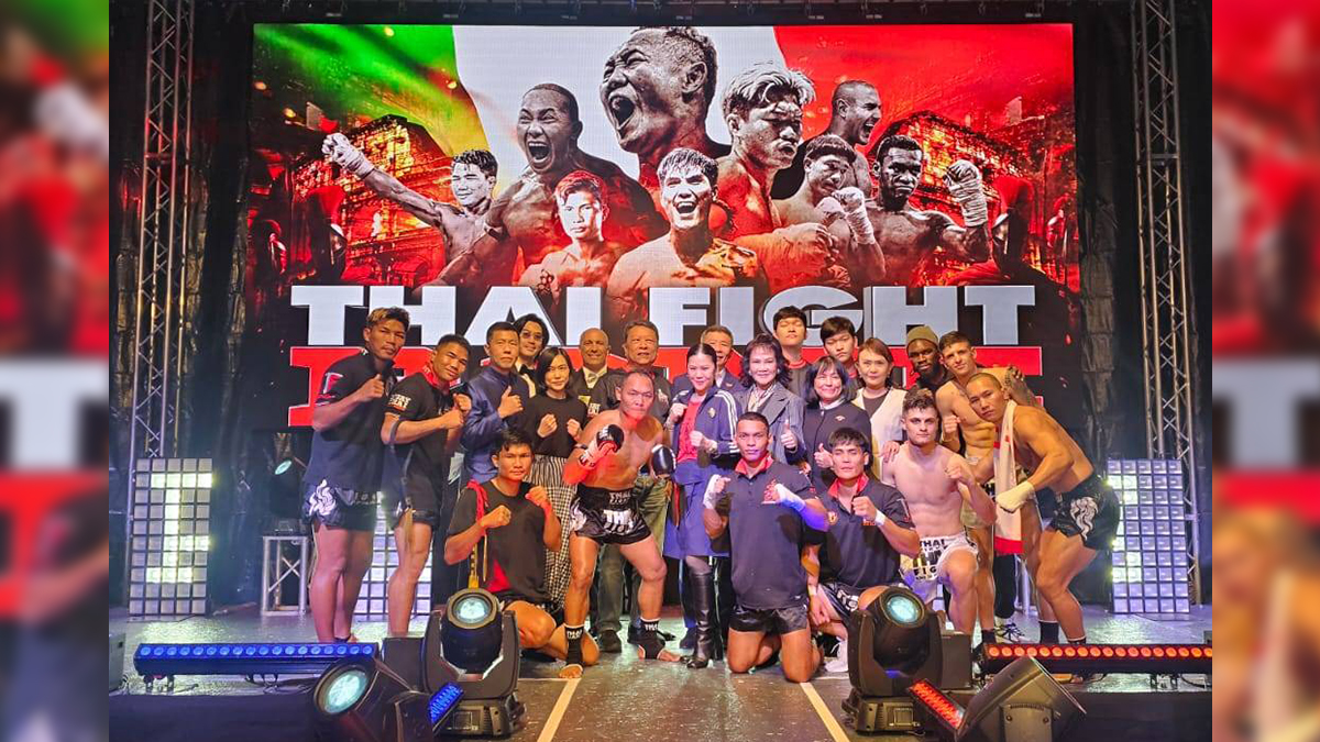 TAT демонстрирует тайскую культурную мягкую силу на выставке Thai Fight Rome 2025