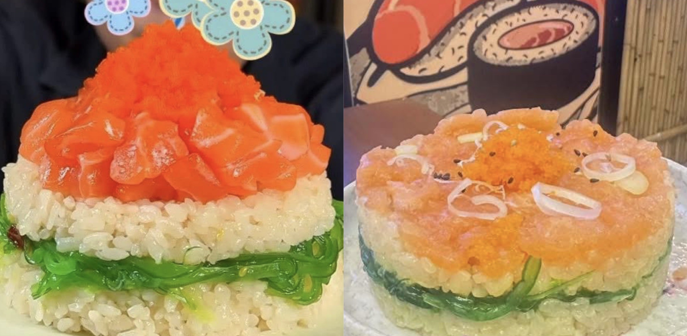 Акция японского ресторана "торт с лососем" на день рождения провалилась