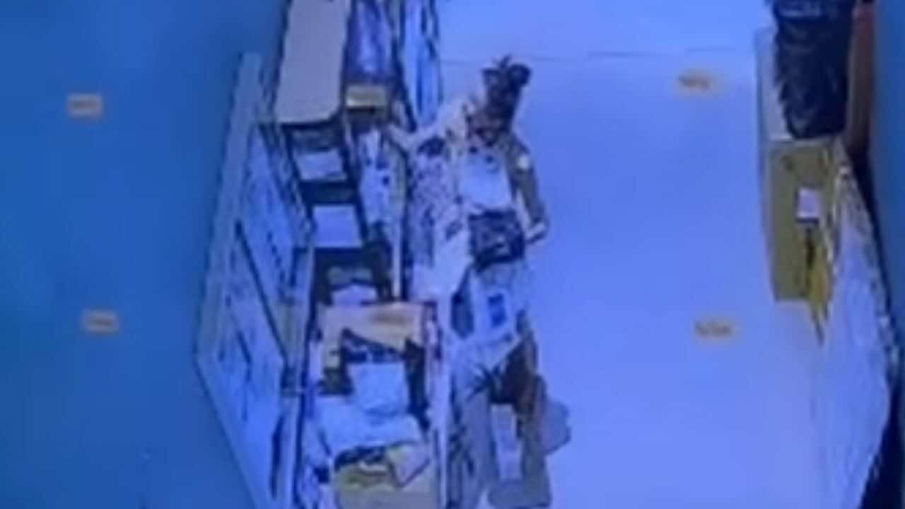 Бангкокскую трансвеститку засняли на камеру видеонаблюдения, когда она крала посылки у соседей