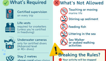 В настоящее время в Таиланде действуют более строгие правила для занятий дайвингом