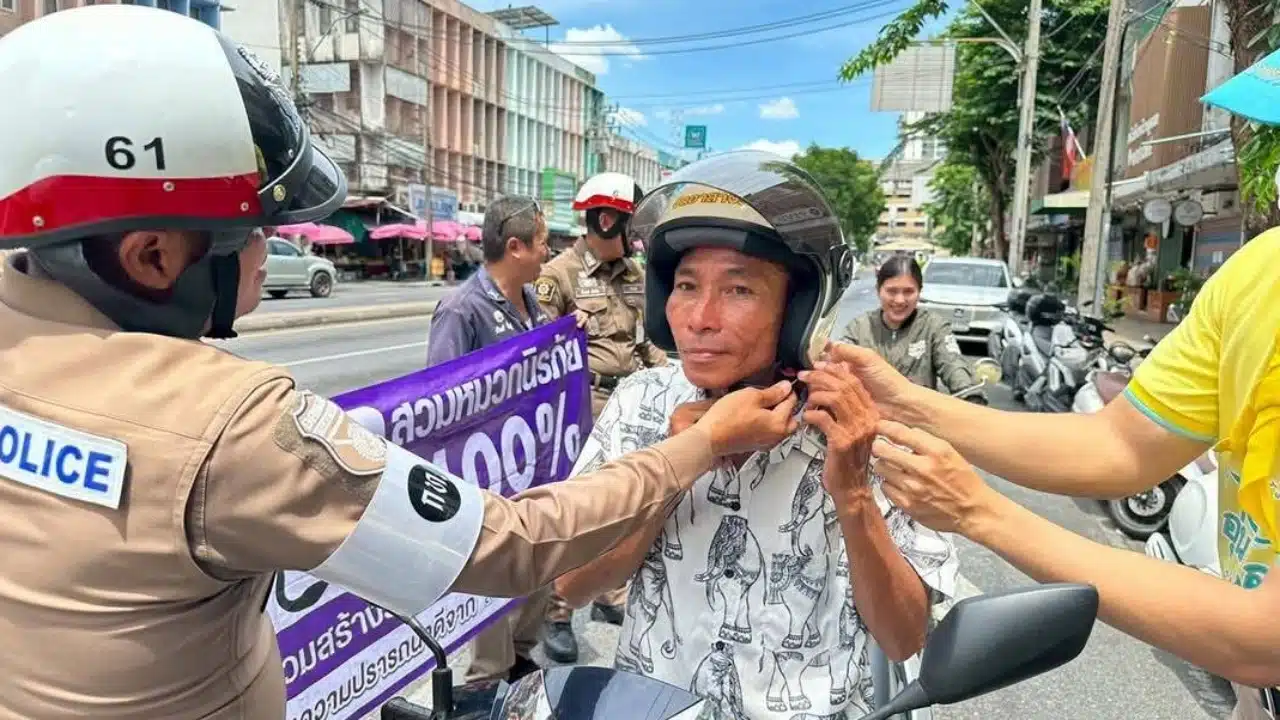 В Таиланде с 1 июня начинаются массовые штрафы за каски