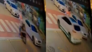 Водитель в Бангкоке сбил мотоциклиста за то, что тот остановился на "зебре"