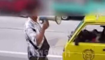 Водитель-курьер подвергся нападению возле стоянки такси в Бангкоке (видео)