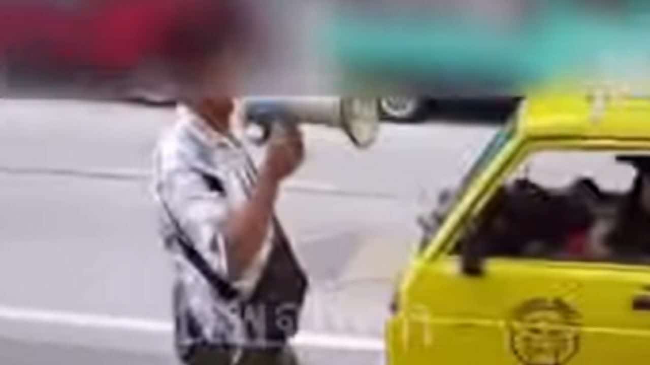 Водитель-курьер подвергся нападению возле стоянки такси в Бангкоке (видео)