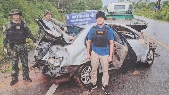 Военно-морские силы перехватили контрабанду метамфетамина и изъяли более 1 миллиона таблеток в Буенг Кане