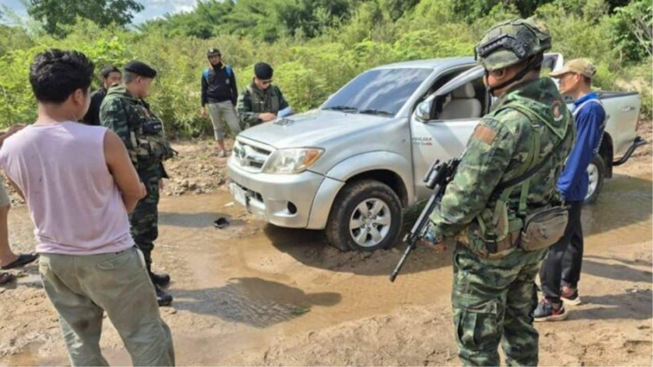Военнослужащие пресекли контрабанду транспортных средств на границе провинции Так