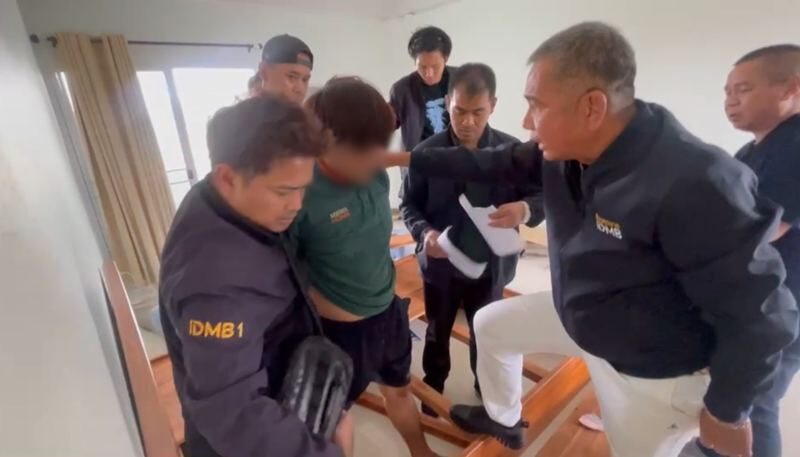 Вор-ниндзя арестован в Патхум-Тани после серии мошенничеств