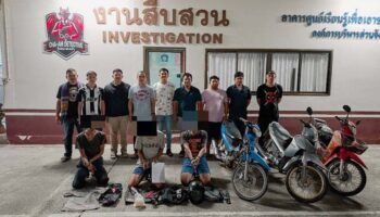 Группа воров из Ча-Ама раскрыта, украденные товары использовались для покупки метамфетамина