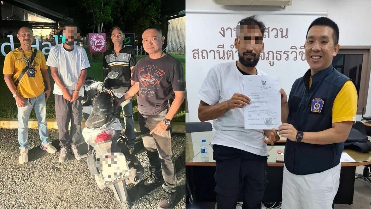 Израильтянин задержан за кражу мотоцикла на Пхукете после недельной охоты