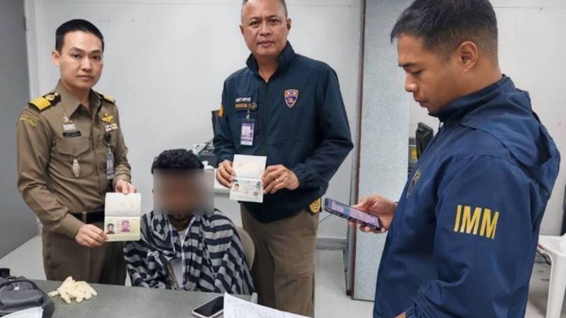 Иностранец арестован при попытке попасть на Пхукет по поддельному паспорту