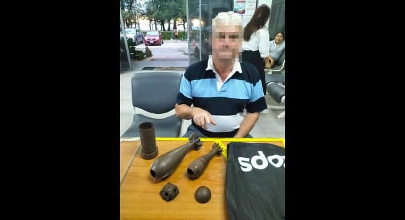 Контузия: австралийца поймали с гранатой в аэропорту Пхукета