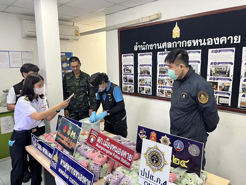 Лаосскую женщину поймали на контрабанде 137 000 таблеток экстази через тайскую границу