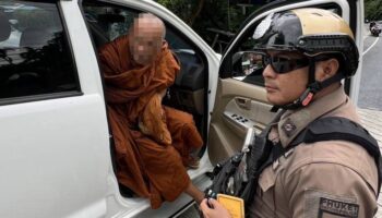 Монах задержан за вождение в пьяном виде