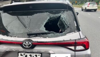 Мотоциклист пробил головой стекло автомобиля на Пхукете