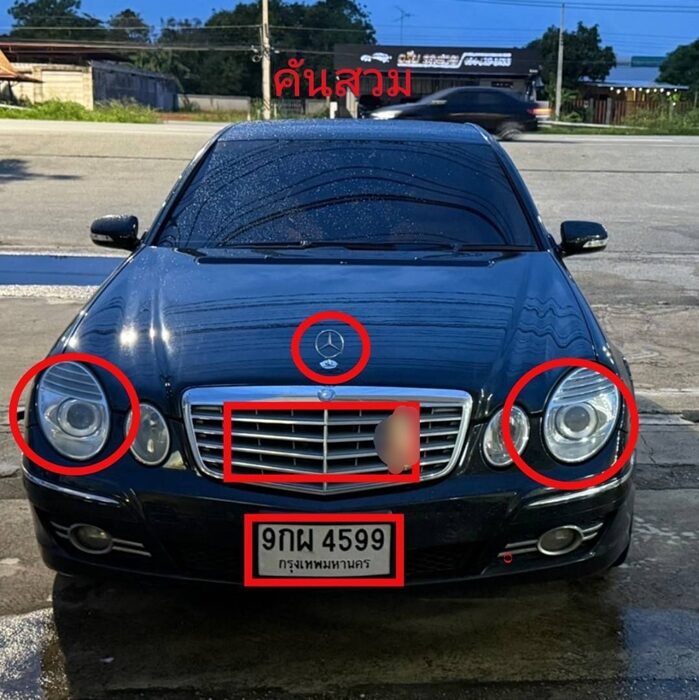 Мужчина из Таиланда арестован за использование поддельного номерного знака на роскошном автомобиле