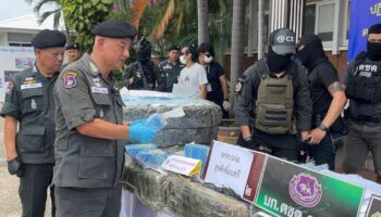 на северо-востоке Таиланда изъято 450 кг метамфетамина.