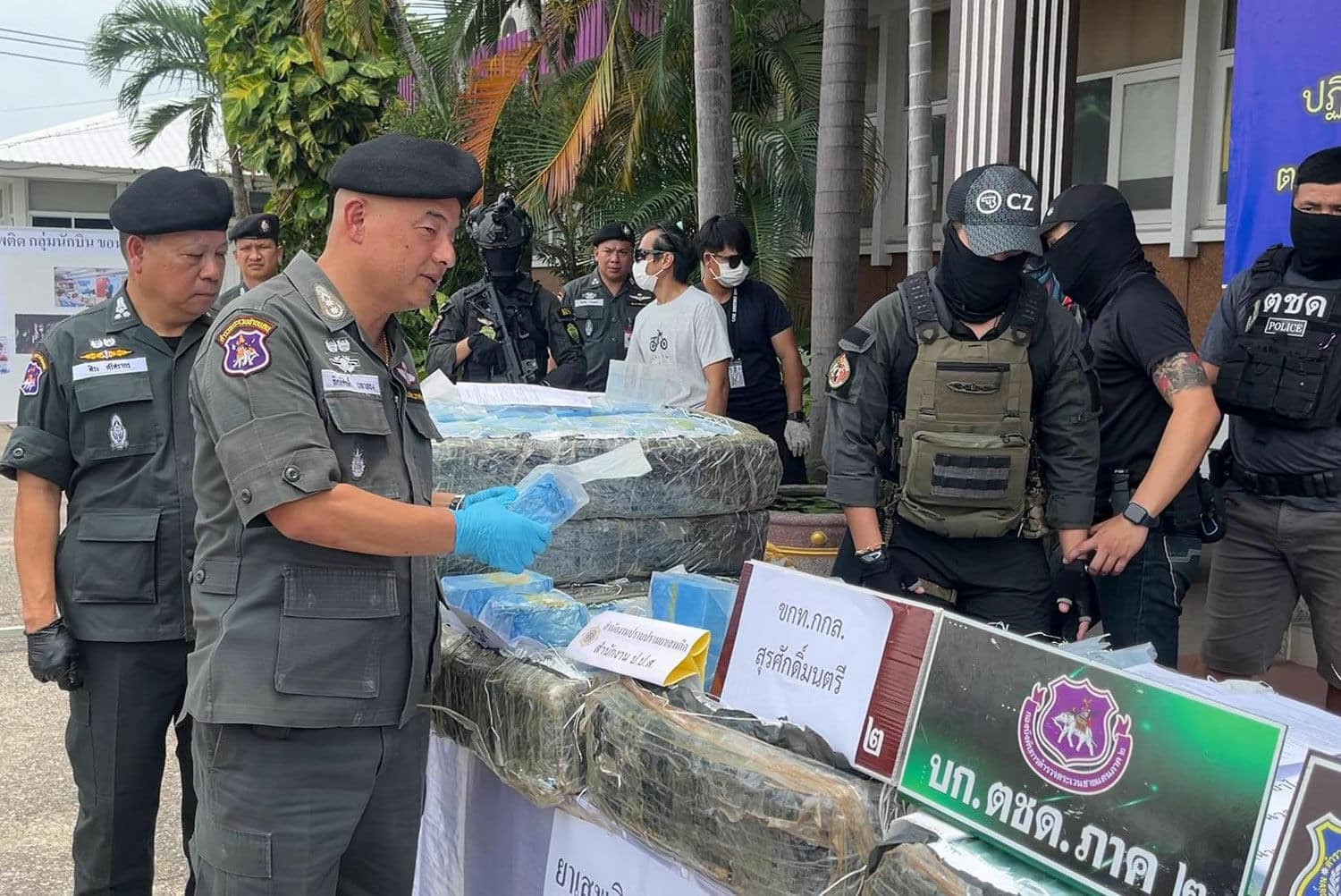 на северо-востоке Таиланда изъято 450 кг метамфетамина.