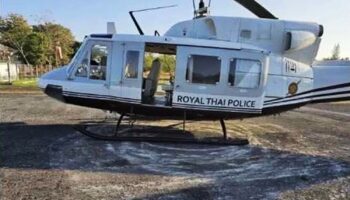 По поводу крушения полицейского вертолета в Таиланде остаются вопросы