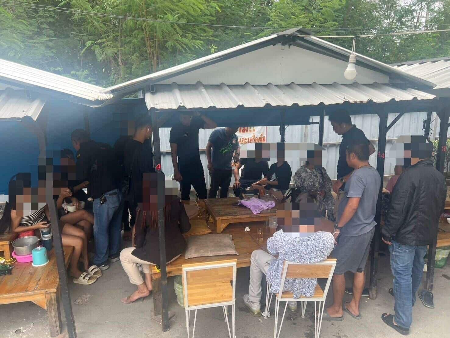 Полиция Паттайи разоблачила подпольную игорную сеть, 10 человек арестованы