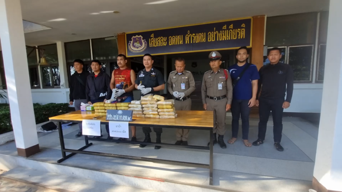 Полиция Удонтхани арестовала мужчину со 167 600 таблетками метамфетамина