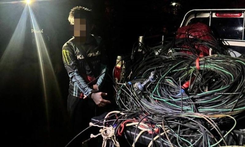 Похитители проволоки из Чалонга были задержаны во время рейда на Пхукете