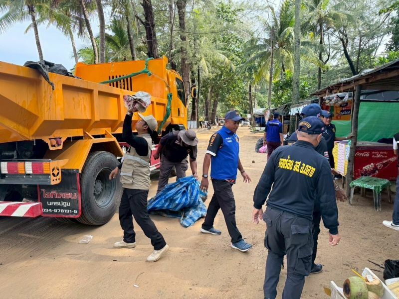 Пхукет освобождает пляж Сурин от незаконных захватчиков