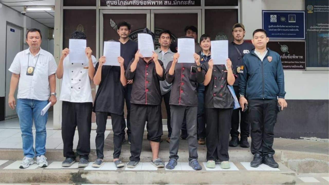 Пятеро граждан Мьянмы арестованы за незаконную работу на рынке Бангкока