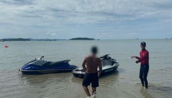 Пять человек арестованы на Пхукете за эксплуатацию незарегистрированных аквабайков