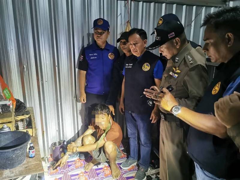 Рейд по борьбе с наркотиками в рабочих лагерях Пхукета привел к трем арестам