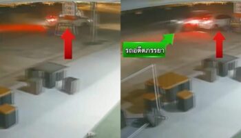 Тайская женщина протаранила машину бывшего мужа из-за пропажи средств для детей