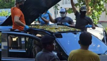 Тайская полиция перехватила 100 кг метамфетамина на границе