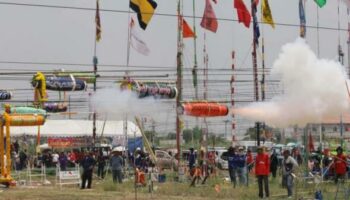 Тайские чиновники готовятся к ракетному риску на фестивале Бун Банг Фай