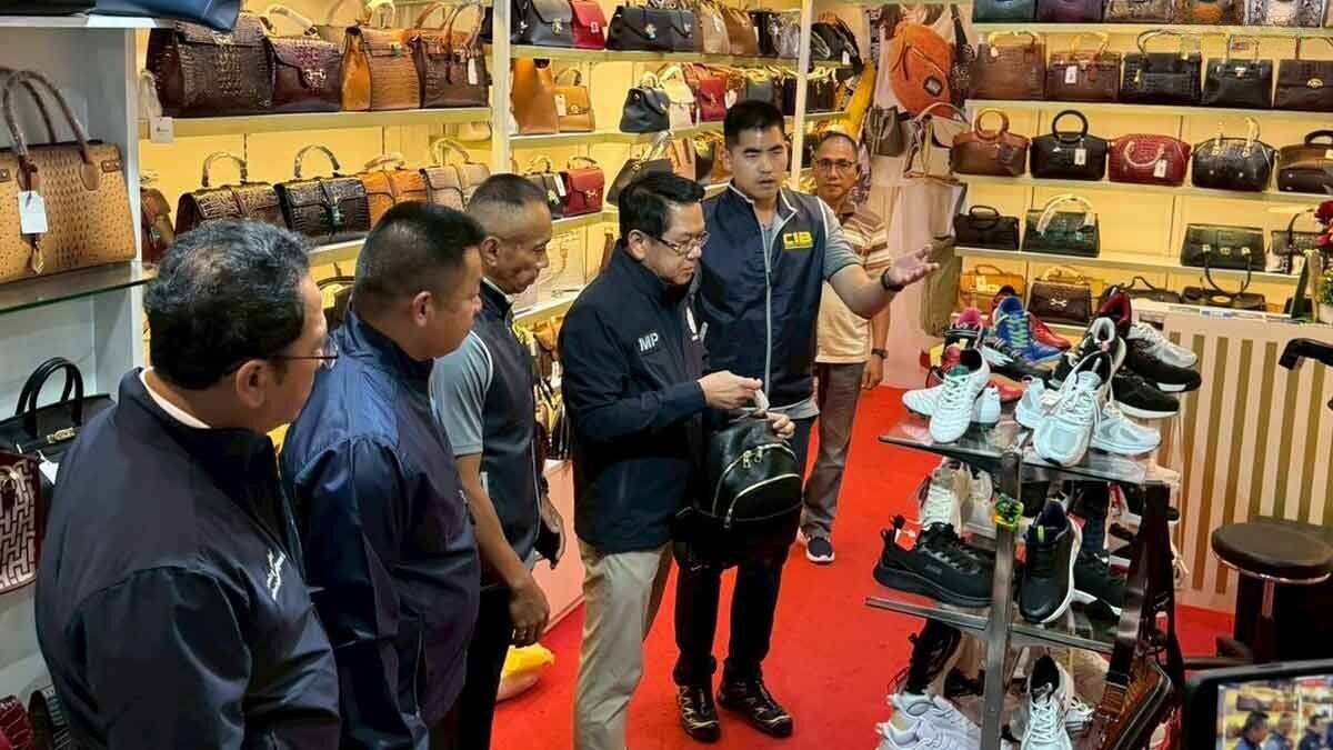 Торговый центр Бангкока был задержан из-за контрафактных предметов роскоши в результате разгона