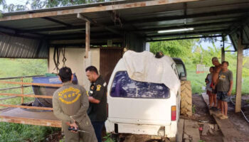 Троих убило током в семейном гараже во время шторма